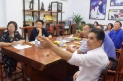 舟山市民政局李局长及相关向导至太阳城官网招标考察