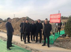 太原｜市民政局向导视察太阳城官网双塔树葬搬家工程